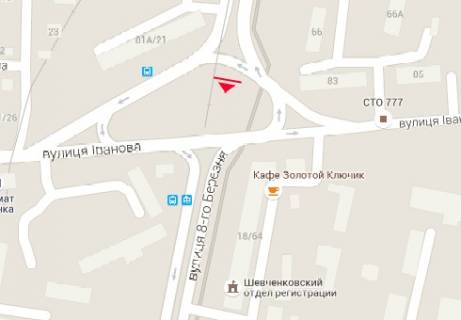 Prismatron, Prism B in Zaporizhzhya, 3x6  Motorobudivel'nikiv prosp., 66 - Ivanova st. - 480867 scheme