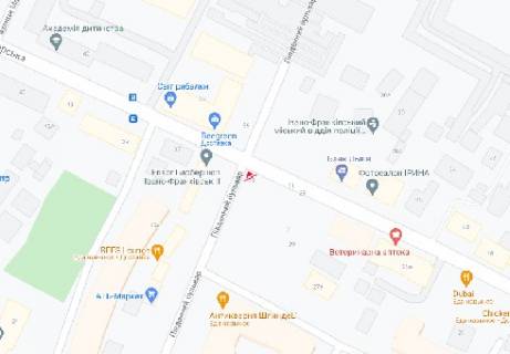 Non-Standard  in Ivano-Frankivsk Bel'vederskaa st., 33 scheme