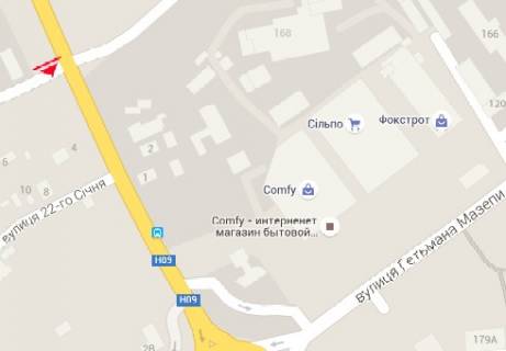 Billboard B in Ivano-Frankivsk, 3x6  Naberezna im. Stefanika scheme