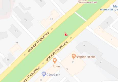 Scrolller, Scroll A in Vinnytsia, 1.2x1.7  Pirogova st., 21 - 480569 scheme