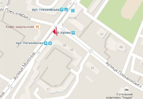 Scrolller, Scroll A in Kharkiv Plehanovskaa st., 40 - Molocnaa st. - 320931 scheme