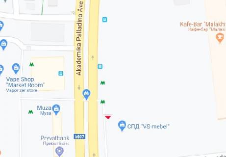 Prismatron, Prism A in Kyiv, 3x6  Akademika Palladina av., 32-34 - 477987 scheme