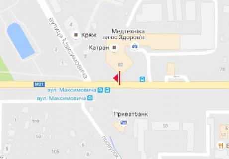 Prismatron, Prism B in Vinnytsia, 3x6  Hmel'nic'ke sose (zavod Analog) - 37372 scheme