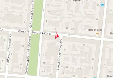 Scrolller, Scroll A in Odessa Zukovskogo st., 33 - Pokrovskij per. - 320319 scheme