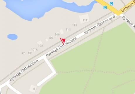 Billboard A in Rivne, 3x6  Naberezna st. - Litovs'ka st., 113 scheme