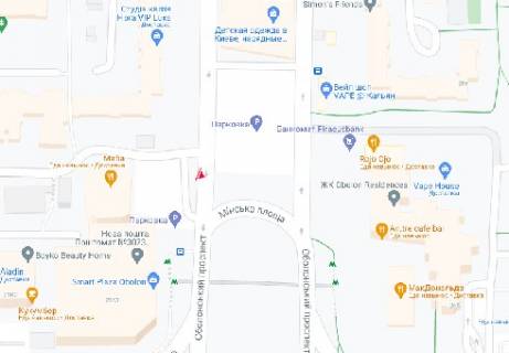 Video Billboard A in Kyiv, 2.32x3.14  Obolonskij av.,  21, (razresenie 480h336) - 410560 scheme