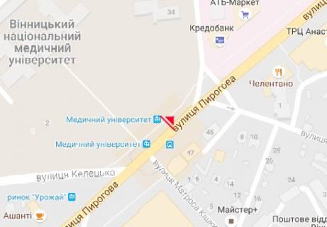 Scrolller, Scroll A in Vinnytsia, 2.32x3.14  Pirogova st., 56 (Zupinka) No29 - 37398 scheme