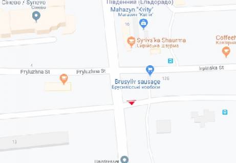 Prismatron, Prism A in Kyiv, 3x6  Cornobil's'ka st., 13 - 478070 scheme
