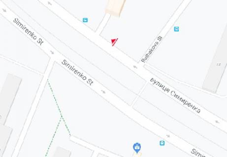 Billboard B in Kyiv, 3x6  Simirenka st., 13/1 scheme