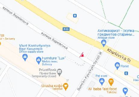 Prismatron, Prism B in Sumi, 3x6  Harkivs'ka st., 32 - Holodnoars'koi Brigadi st. - 481275 scheme