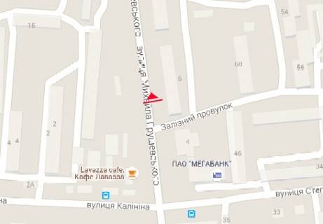 Billboard B in Poltava, 3x6  Grusevs'kogo Mihajla st., 6 scheme