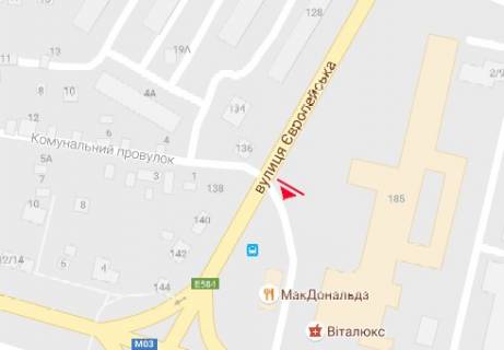 Prismatron, Prism A in Poltava Poltava Evropejskaa st., 183 - 13648 scheme