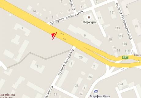 Prismatron, Prism A in Kherson Nikolaevskoe sosse - Kazackij per. - 321084 scheme