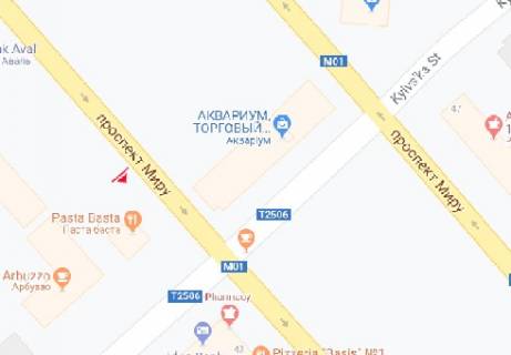 Backlight B in Chernihiv Miru prosp., 44 scheme