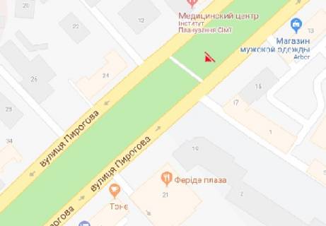 Scrolller, Scroll A in Vinnytsia, 1.2x1.8  Pirogova st., 17 - 480565 scheme