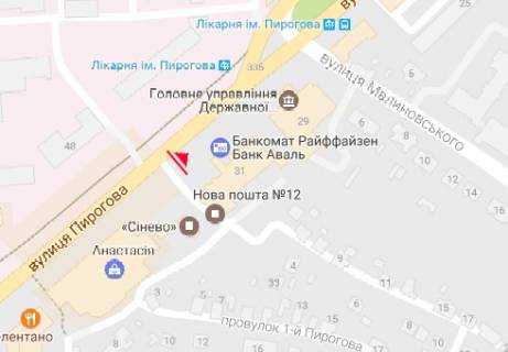 Scrolller, Scroll  in Vinnytsia, 2.32x3.14  Pirogova st., 31 [No24] - 219991 scheme