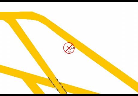 Billboard A in Boryspil Borispil's'ke sose (M-03), za 200 m do viizdu iz Borispil'-aeroport, ruh do Kieva, livoruc scheme