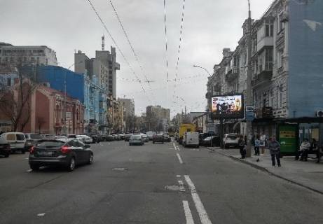 Video Billboard A in Kyiv, 2.32x3.14  Antonovica st., 48, (rozsirenna 480h336) - 410553 Photo 1