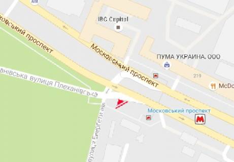 Prismatron, Prism A in Kharkiv Moskovskij av. - Energeticeskaa st. - 320858 scheme