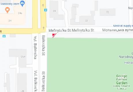 Prismatron, Prism A in Odessa, 3x6  Mel'nickaa st. - Balkovskaa st., skver A2 levaa - 13326 scheme