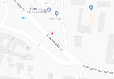 Citylight A in Odessa, 1.8x1.2  Razumovskaa st. Central'nyj avtovokzal A, ostanovka   scheme