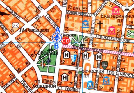 Backlight A in Odessa, 1.5x3  Preobrazens'ka st., 21 scheme