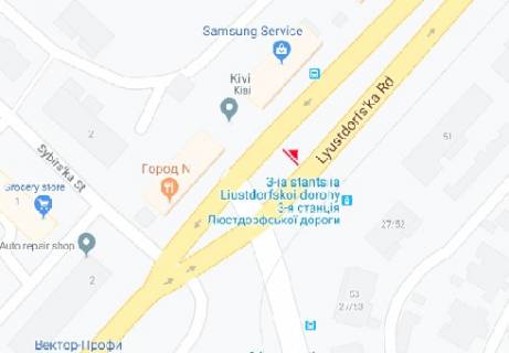 Billboard B in Odessa, 3x6  Lustdorfs'ka doroga, 88v scheme