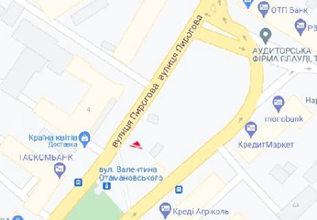 Video Billboard A in Vinnytsia, 2.3x3.14  Pirogova st., 4 (rozsirenna 480h336) - 480328 scheme