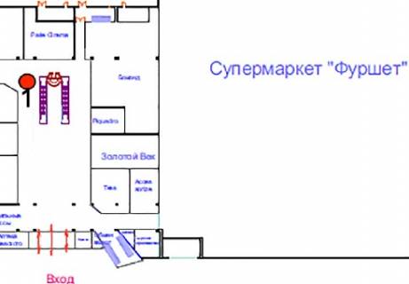Citylight A in Odessa, 1.8x1.2  TC Fontan Sky holl No1A2 scheme