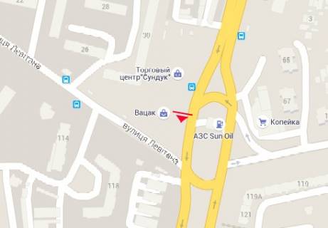 Billboard B in Odessa, 3x6  Nebesnoi Sotni prosp. (Marsala Zukova prosp.), 30a - Levitana st. scheme