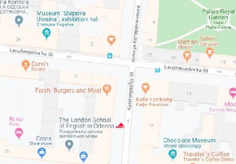 Citylight A in Odessa Ekaterininskaa st., 14 A scheme