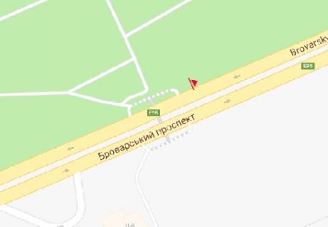 Prismatron, Prism A in Kyiv Brovarskoj av. (naprotiv doma No9 po st. Kioto) - 318280 scheme