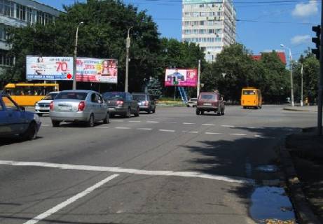 Billboard A in Sumi Sevcenko pr-t. - Levanevskogo st. Photo 1