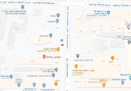 Video Billboard A in Kyiv, 2.32x3.14  Antonovica st., 48, (rozsirenna 480h336) - 410553 scheme