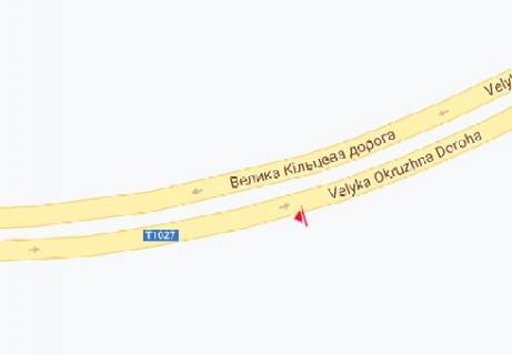 Billboard A in Kyiv, 3x6  Velika Kil'ceva doroga st. scheme