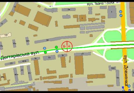 Prismatron, Prism A in Kyiv, 3x6  Degtarevskaa st., 58 - 340300 scheme