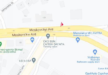 Scrolller, Scroll A in Kharkiv Moskovskij av., 111 - 320909 scheme