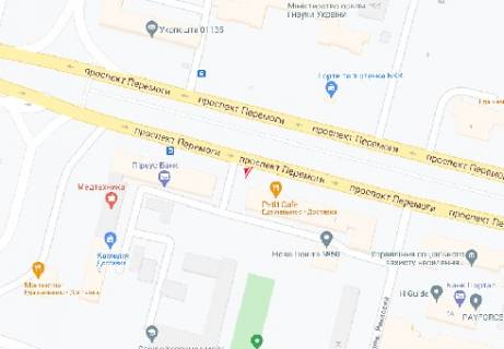 Video Billboard  in Kyiv Pobedy av., 7, (razresenie 480h336) - 386563 scheme