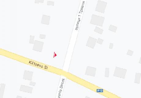 Billboard A in Chernihiv Kol'cevaa st. - 1 Maa st., 240 scheme
