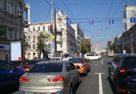 Cityscroll A in Kyiv, 1.86x1.27   Saksagans'kogo st., 135/13 Photo 1