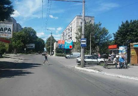Billboard A in Lutsk, 3x6  Bendeliani st., 1, supermarket "Kolibris" Photo 1