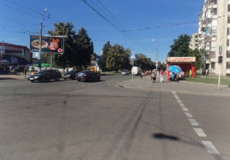 Billboard B in Chernihiv Ivana Mazepy st. - Muzykal'naa st. Photo 1