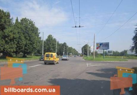 Billboard A in Lutsk, 3x6  L'vovskaa st. - Okruznaa st., kol'co, v"ezd Photo 1