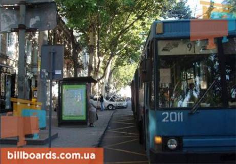 Citylight B in Odessa, 1.8x1.2  Risel'evskaa, 12 B, ostanovka Photo 1