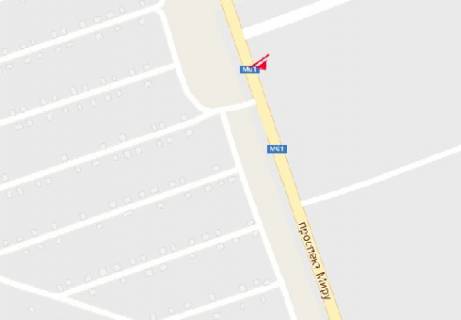 Billboard A in Chernihiv Gomel'skij v"ezd scheme