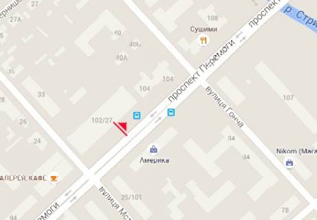 Backlight A in Chernihiv Peremogi prosp., 102/27 scheme