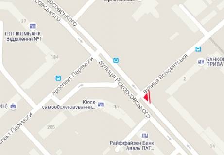 Prismatron, Prism A in Chernihiv, 3x6  Rokosovskogo st. - Vsehsvatskoj st. - 37579 scheme