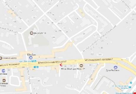 Backlight A in Kharkiv Geroiv Harkova prosp. (Moskovs'kij prosp.), 78 scheme