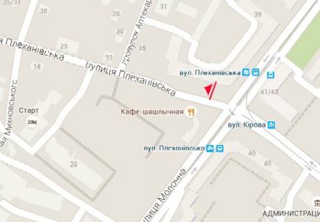 Backlight B in Kharkiv Plehanovs'ka st., 39a scheme