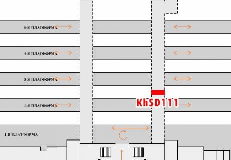 Non-Standard A in Kharkiv Vokzal, podzemnyj perehod No2 scheme